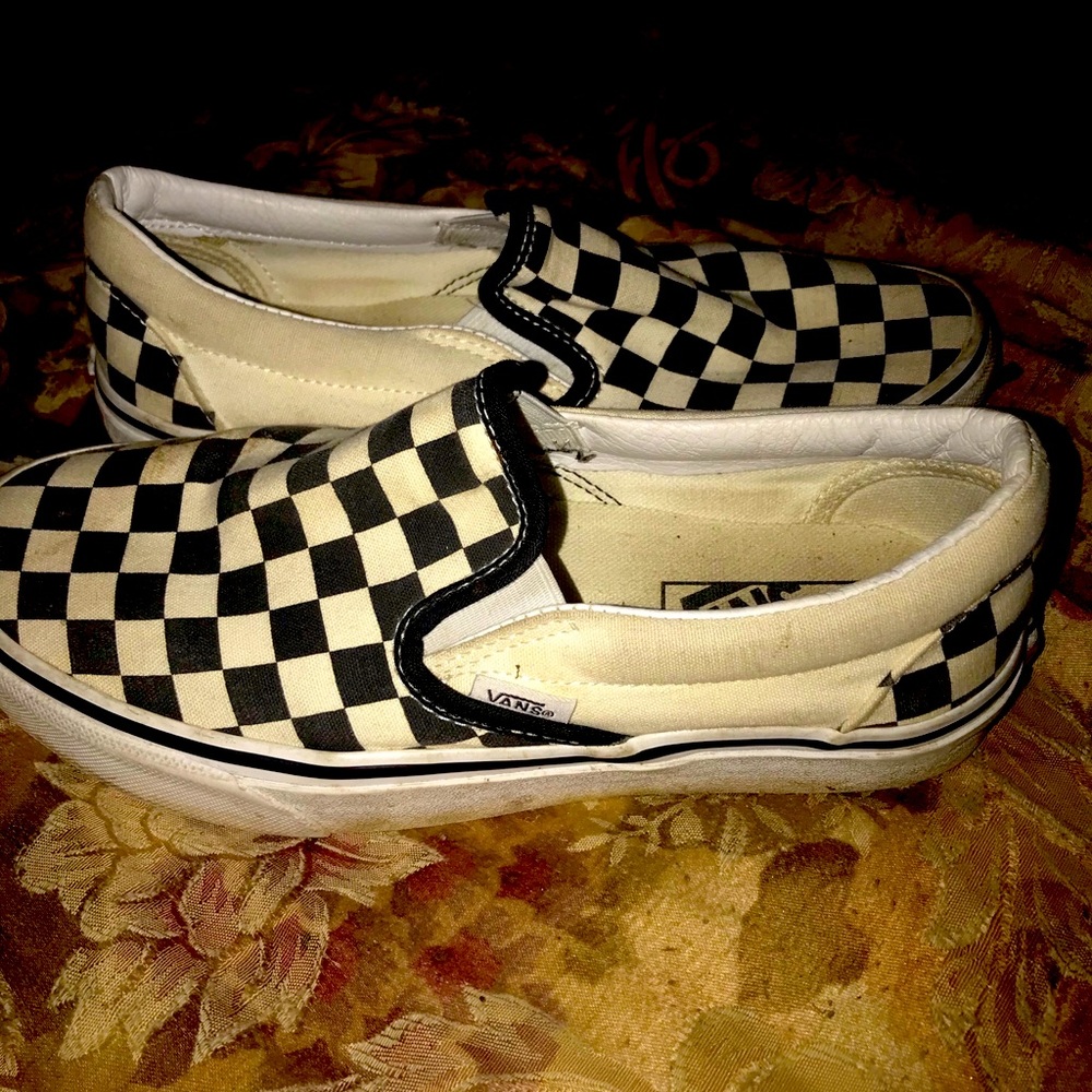 Vans Checkerboard Unisex slides